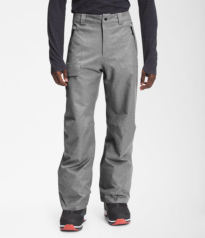 The North Face Παντελόνι Σκι Γκρι Ανδρικα Seymore - Greece 0136TQUFA